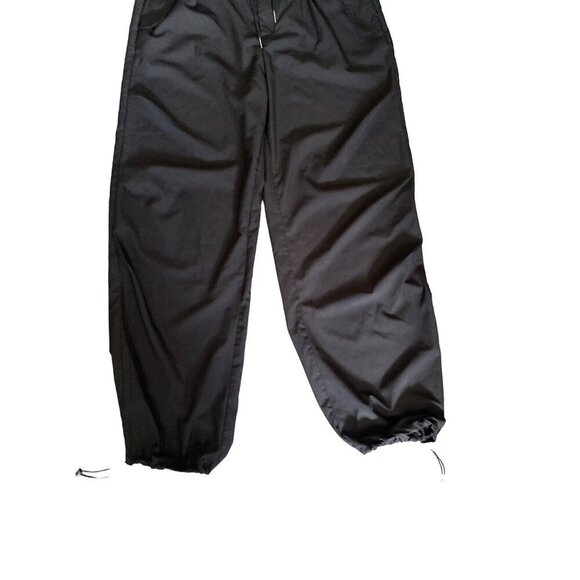 Parachute Pants Drawstring Elastic Waist Loose Baggy Y2K Pants Trousers … - Picture 5 of 10
